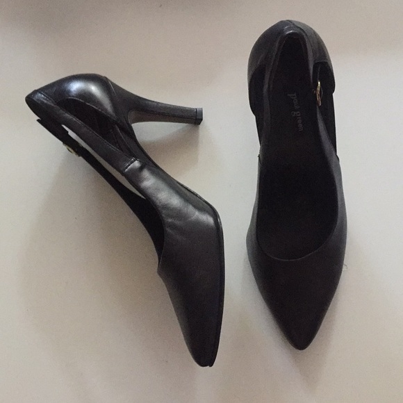 paul green black pumps